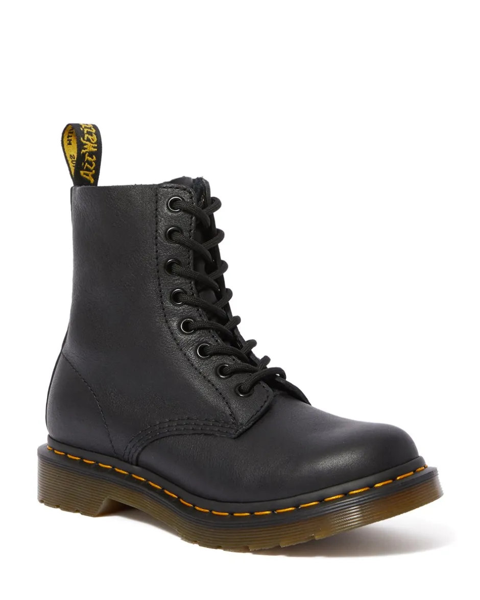Hot Dr. Martens Læder Ankelstøvle, , 39 Sort