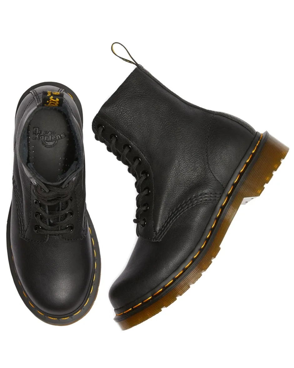 Hot Dr. Martens Læder Ankelstøvle, , 39 Sort