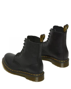 Hot Dr. Martens Læder Ankelstøvle, , 39 Sort