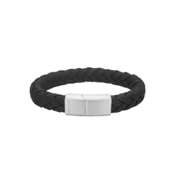 Outlet Son of Noa Læderarmbånd, , 23 cm Black