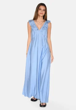 Hot Moves Leanna Maxi Kjole, , 42 Blue Bell