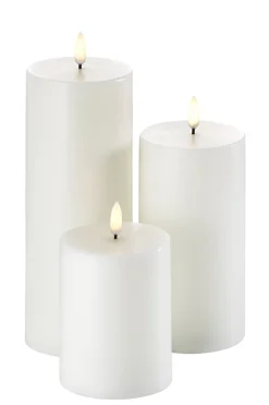 Outlet Uyuni LED Bloklys, Nordic White