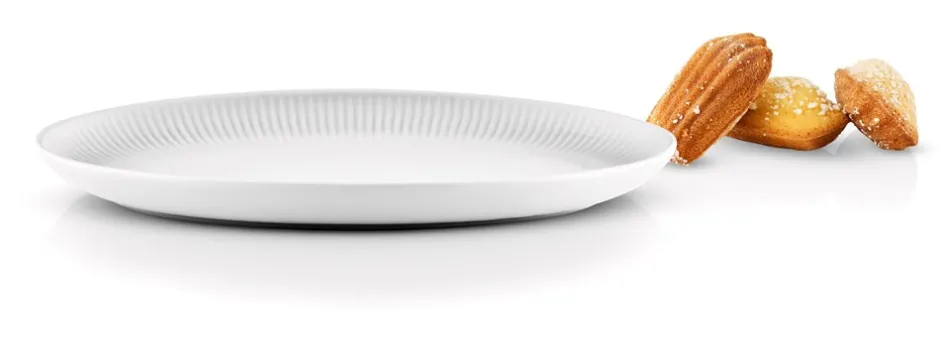Eva Trio Legio Nova Oval Coupe Tallerken, , 24,5 cm* Køkken|Tallerkener
