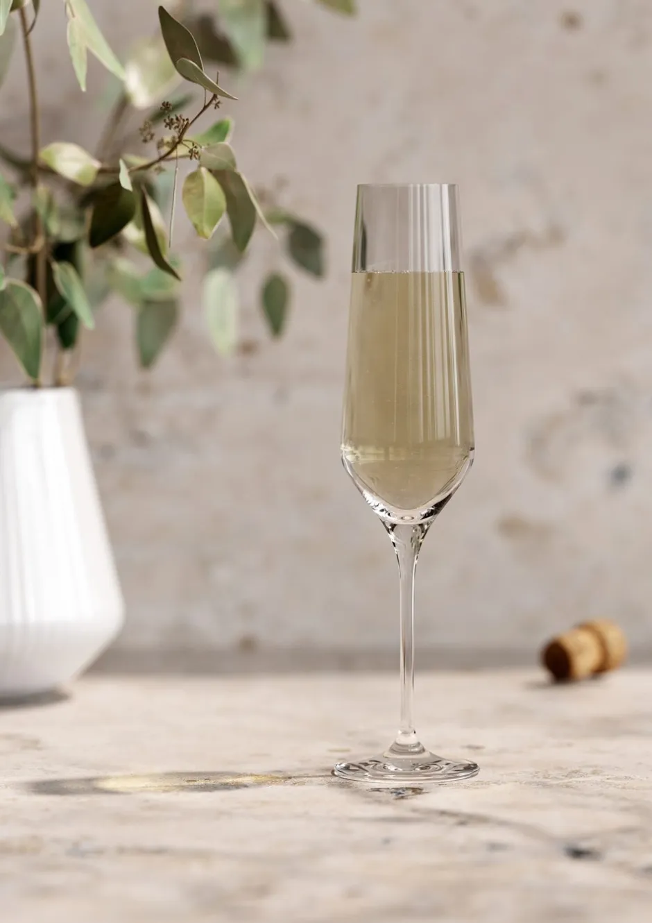Best Eva Trio Legio Nova 6-pak Champagneglas, , 26 cl Klar