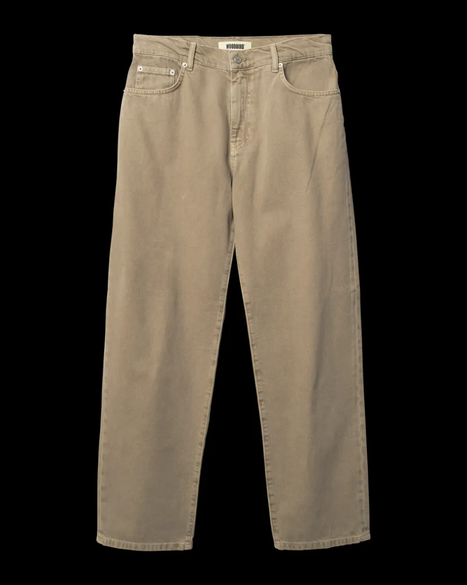 Clearance Woodbird Leroy Base Jeans, , W34/L34 Sand