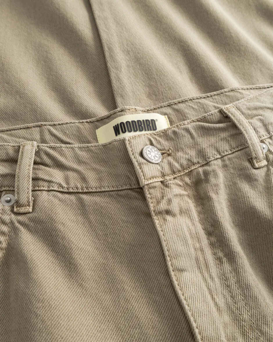 Clearance Woodbird Leroy Base Jeans, , W34/L34 Sand