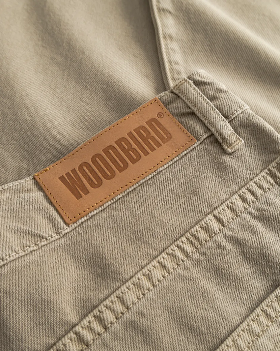 Clearance Woodbird Leroy Base Jeans, , W34/L34 Sand