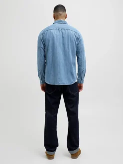 R.D.D. Royal Denim Division Lesner Denim Skjorte, , XXL* Skjorter