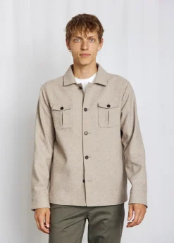 Bruun & Stengade Levante Classic Fit Overshirt, , 52* Overshirts