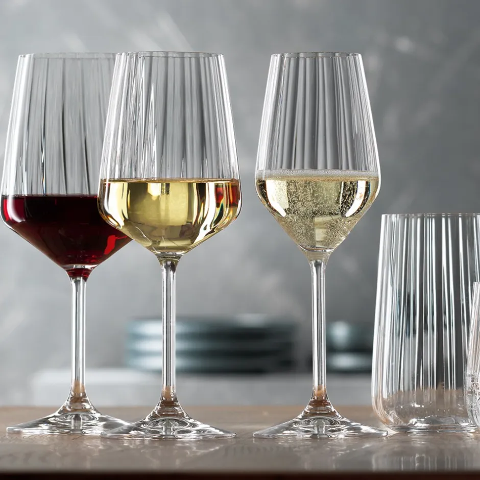 Discount Spiegelau Lifestyle 4-pak Rødvinsglas, , 63 cl Clear