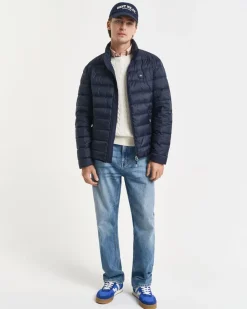 Best GANT Light Down Jakke, , L Evening Blue