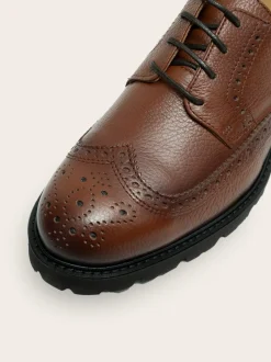 S.T. Valentin Lightweight Brogue Derby Sko, , 43* Business Sko|Sko
