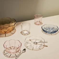 Online Holmegaard Lily 2-pak Asiet, , Ø16 cm Blå Iris