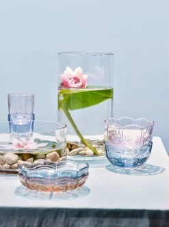 Online Holmegaard Lily 2-pak Asiet, , Ø16 cm Blå Iris