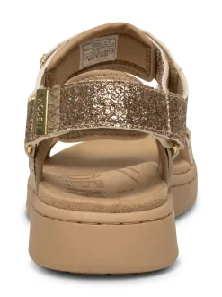 Woden Line Glitter Sandaler, , 42*Dame Sandaler