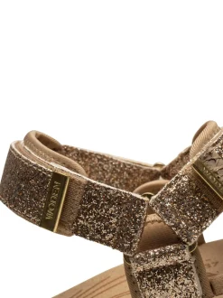 Woden Line Glitter Sandaler, , 42*Dame Sandaler