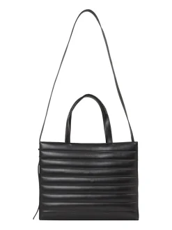 Online Calvin Klein Line Quilt Medium Tote Taske, Black