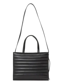 Online Calvin Klein Line Quilt Medium Tote Taske, Black