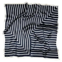 Sale Sneaky Fox Lines Tørklæde, Navy