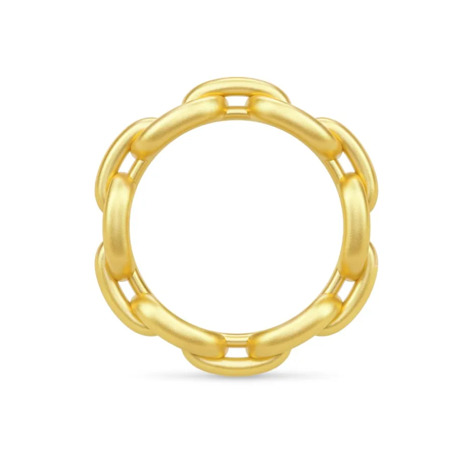 Julie Sandlau Link Chain Ring, , 54*Dame Ringe