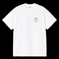 Carhartt WIP Linked Charms T-shirt, , M White/Silver