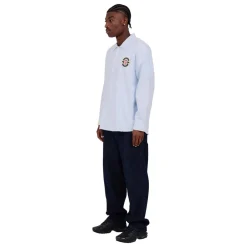 Hot BLS Hafnia Lion Heart Oxford LS Skjorte, , XL Light Blue