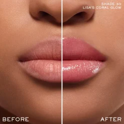 Best Lancôme Lip Idôle Squalane-12 Butterglow Glowy Color Balm, 30 Lisa's Coral Glow 30 Lisa's Coral Glow