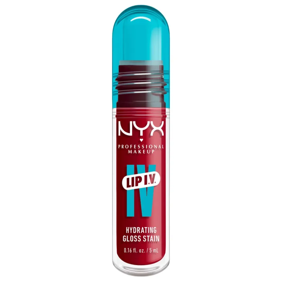 NYX Professional Makeup Lip I.V. Hydrating Gloss Stain Lipgloss,* Læber