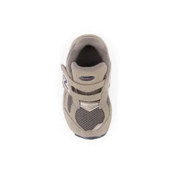 Best New Balance Litte Kids' 2002 Hook & Loop Sneakers, , 23.5 Grey/Metallic Silver/Natur