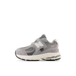 New Balance Litte Kids' 2002 Hook & Loop Sneakers, , 24 Steel/Lead