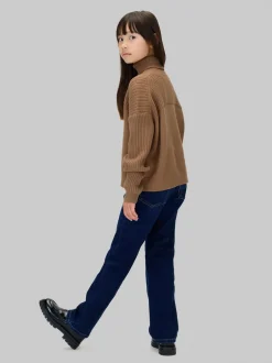 Online Calvin Klein Logo Rullekravstrøje, , 152 cm Woodsmoke
