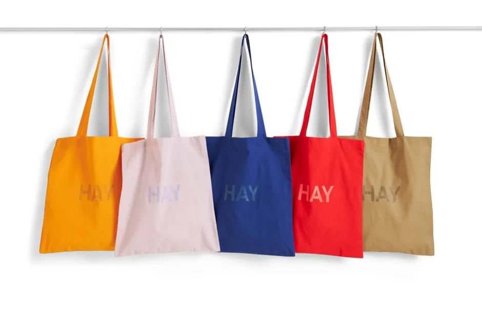 HAY Logo Tote Bag,*Dame Muleposer & Indkøbsnet