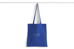 Outlet HAY Logo Tote Bag, Ultra Marine