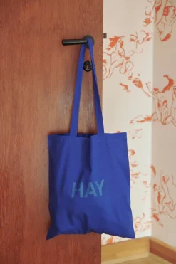 Outlet HAY Logo Tote Bag, Ultra Marine