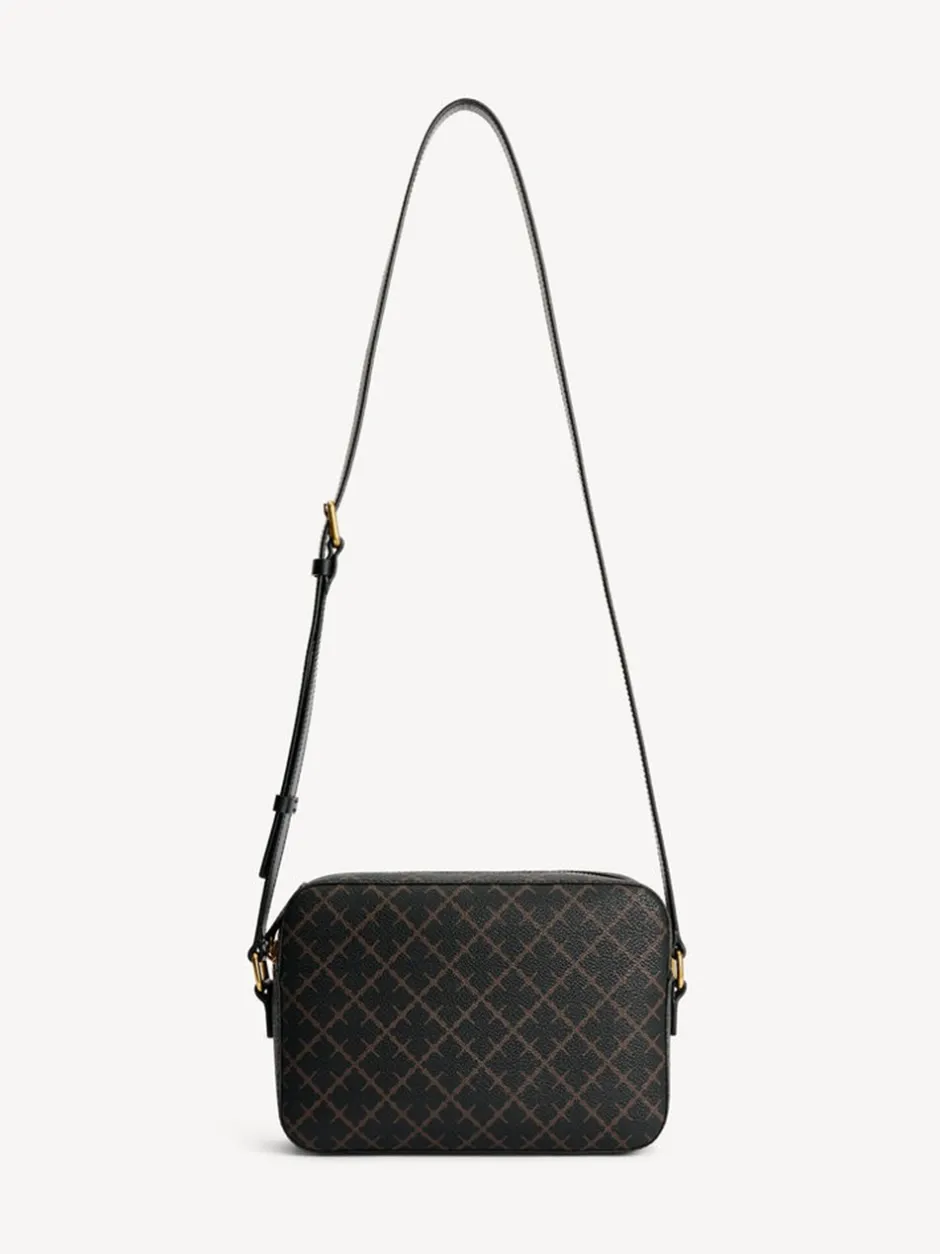 By Malene Birger Lolla Crossbody, Dark Chocolate