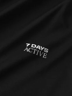 Best 7 DAYS Active Long Sleeve Training Hoodie, , L Black