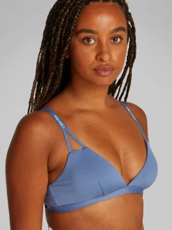 Calvin Klein Longline Triangle Bikinitop, , L*Dame Badetøj