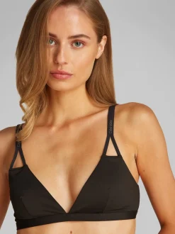 Calvin Klein Longline Triangle Bikinitop, , L*Dame Badetøj