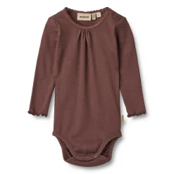 Wheat Lotta Rib Body, , 68 cm Eggplant