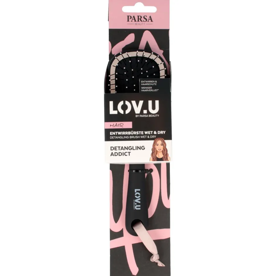 Sale Parsa Beauty Lov U Detangler Hårbørste