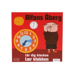 New Alfons Åberg Lær Klokken