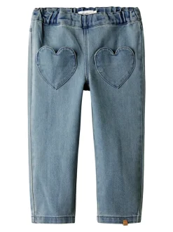 Lil' Atelier Lulia Loose Denim Jeans, , 122 cm*Børn Jeans