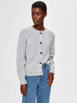 Selected Women Lulu Cardigan, , XL*Dame Strik & Sweatshirts|Cardigans