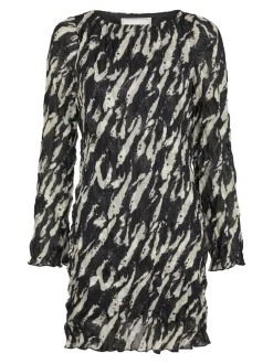 Neo Noir Luni Distressed Zebra Kjole, , 38*Dame Kjoler