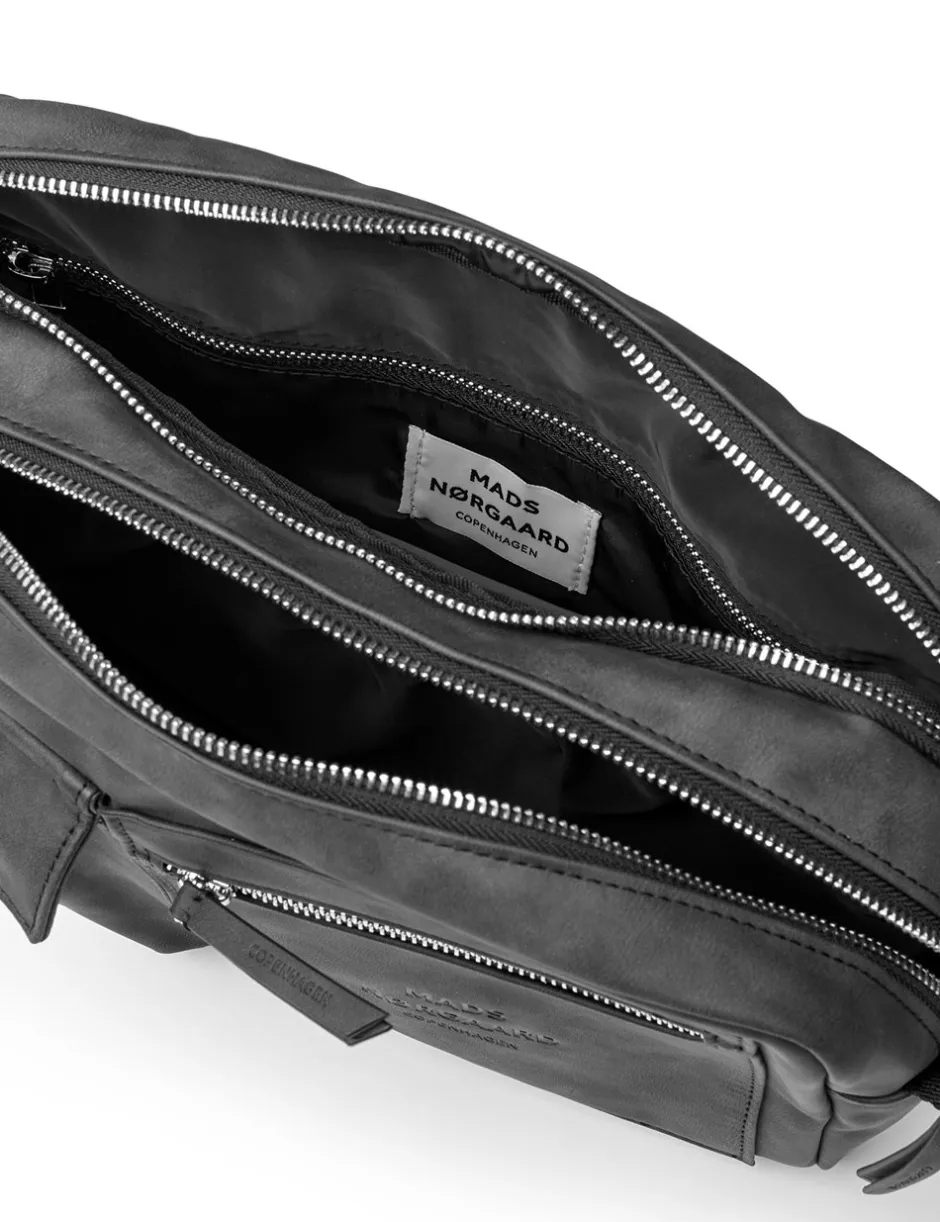 Outlet Mads Nørgaard Lush Cappa Crossbody, Asphalt