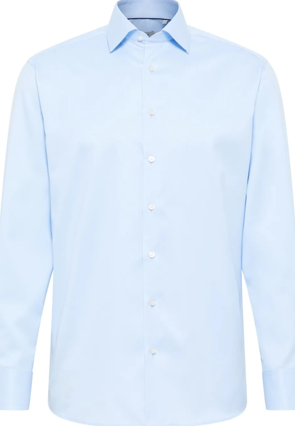 Clearance Eterna Luxury Modern Fit Skjorte, , 43 Blå