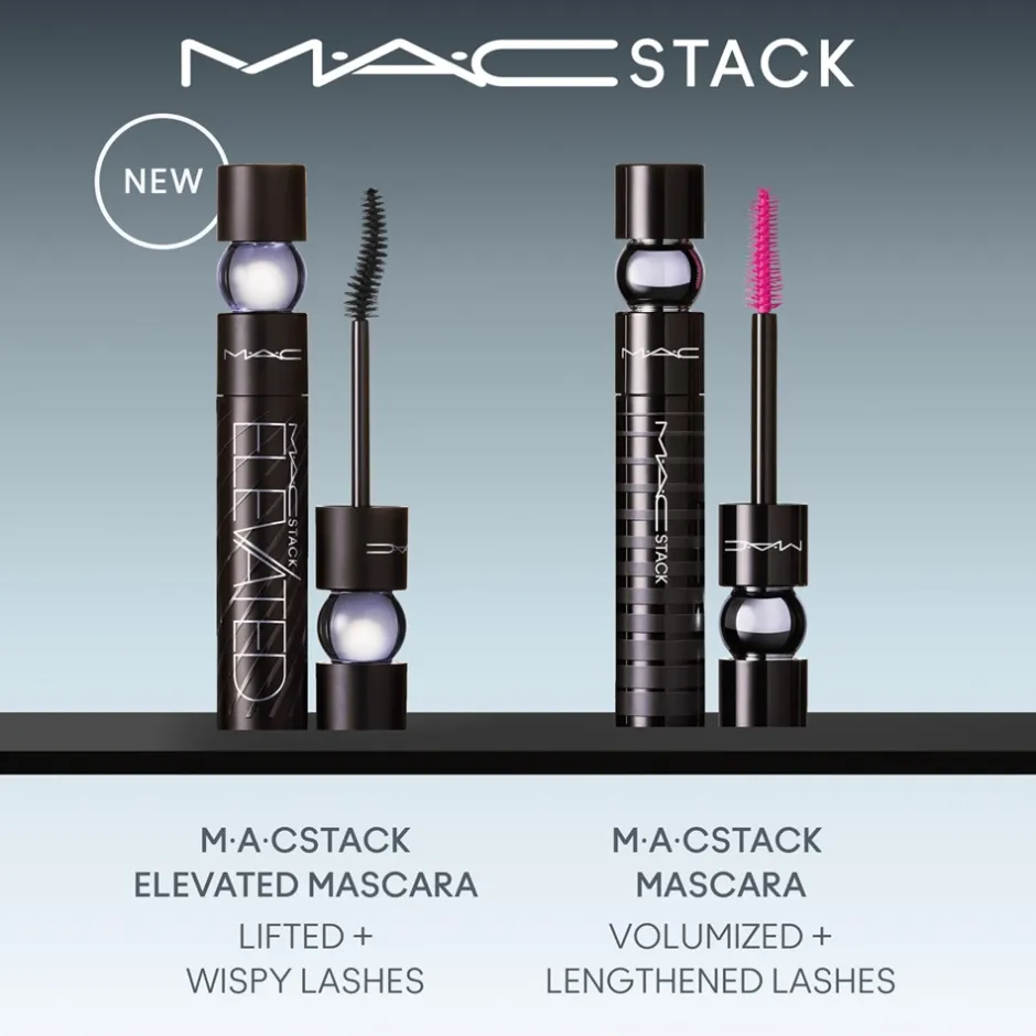 Sale MAC stack Elevated Mini Mascara, Blackstack