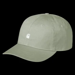 Sale Carhartt WIP Madison Logo Cap, , One size Pale Olive/White
