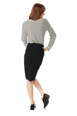 New Bitte Kai Rand Magic Stretch Nederdel, , XL Black