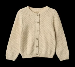 Wheat Magnella Strik Cardigan, , 128 cm*Børn Cardigans